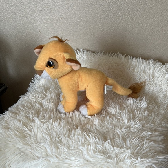 The Lion King Baby Simba Plush Authentic Disney Mattel Vintage 1993 - Picture 2 of 4